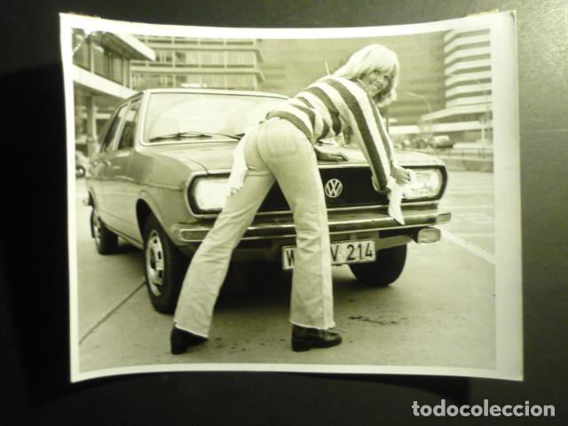 Antique Photography: AUTOMOVIL WOLKSWAGEN PASSAT ANTIGUA FOTOGRAFIA ORIGINAL 18 X 24 CM