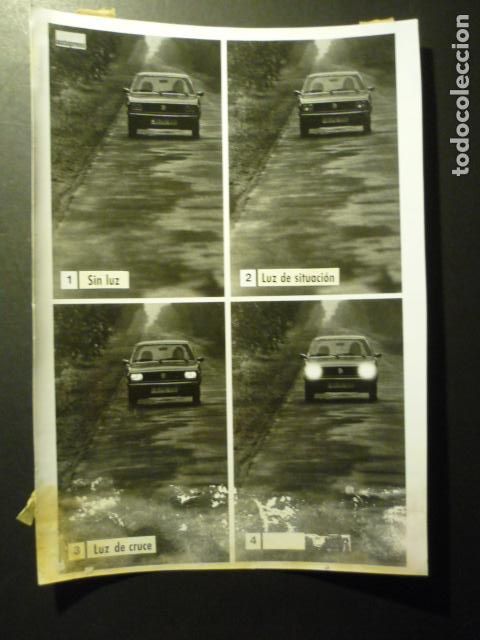 Antique Photography: AUTOMOVIL WOLKSWAGEN PASSAT ANTIGUA FOTOGRAFIA ORIGINAL 18 X 24 CM