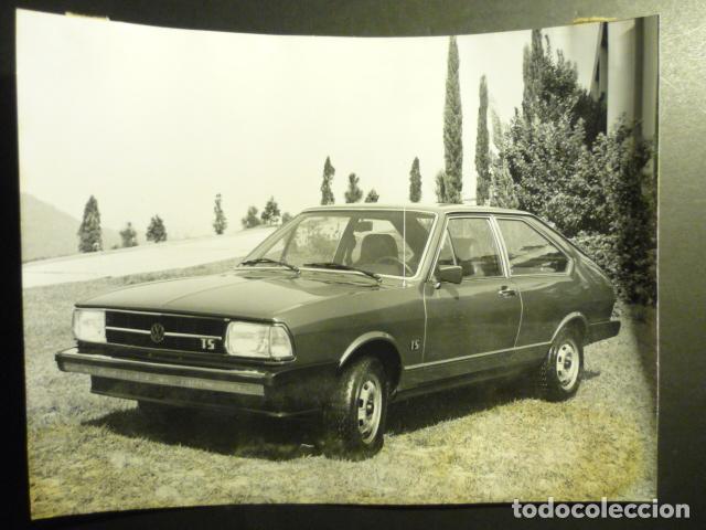 Antique Photography: AUTOMOVIL WOLKSWAGEN PASSAT ANTIGUA FOTOGRAFIA ORIGINAL 18 X 24 CM