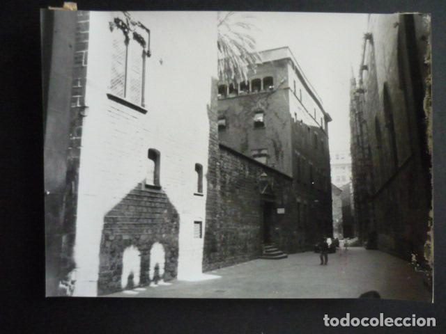 Fotograf&iacute;a antigua: BARCELONA BARRIO GOTICO ANTIGUA FOTOGRAFIA ORIGINAL 18 X 24 CM