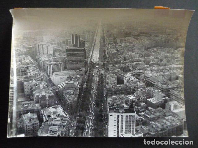 Photographie ancienne: BARCELONA LA DIAGONAL ANTIGUA FOTOGRAFIA ORIGINAL 18 X 24 CM