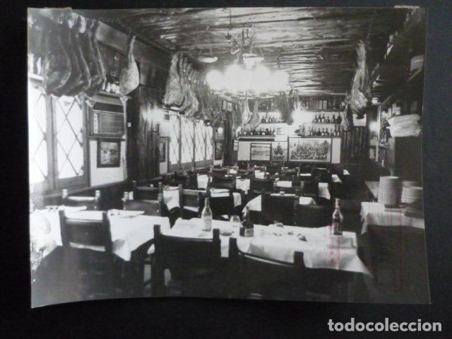 Alte Fotografie: BARCELONA RESTAURANTE CAN FUSTE ANTIGUA FOTOGRAFIA ORIGINAL 18 X 24 CM