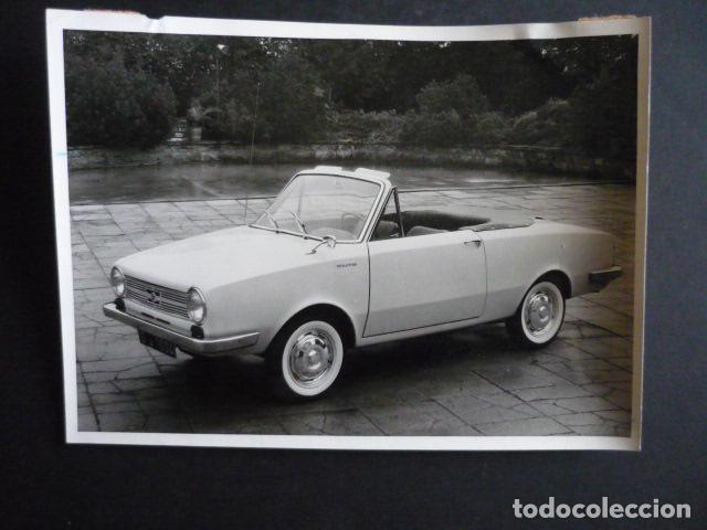 Antique Photography: GLAS 1204 CABRIOL AUTOMOVIL ANTIGUA FOTOGRAFIA 13 X 18 CM