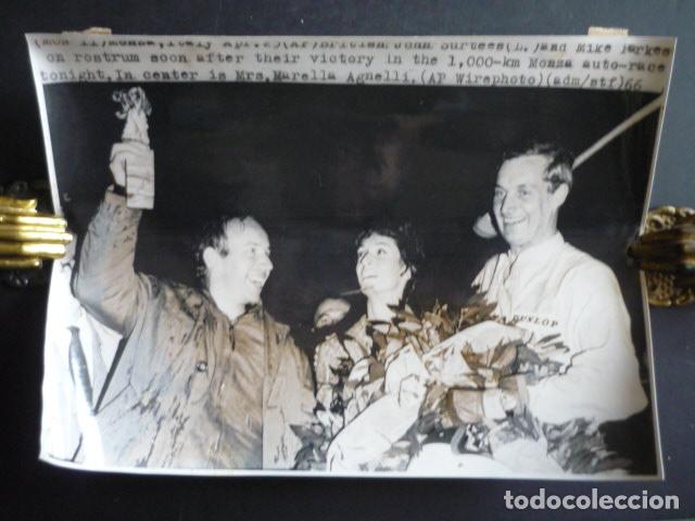 Antique Photography: JOHN SURTEES AUTOMOVILISTA AUTOMOVILISMO ANTIGUA FOTOGRAFIA 18 X 24 CM