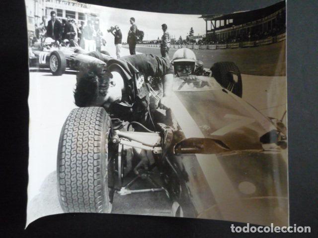 Antique Photography: JOHN SURTEES AUTOMOVILISTA AUTOMOVILISMO ANTIGUA FOTOGRAFIA 18 X 24 CM