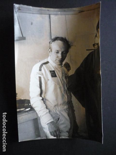 Antique Photography: JOHN SURTEES AUTOMOVILISTA AUTOMOVILISMO ANTIGUA FOTOGRAFIA 18 X 12 CM