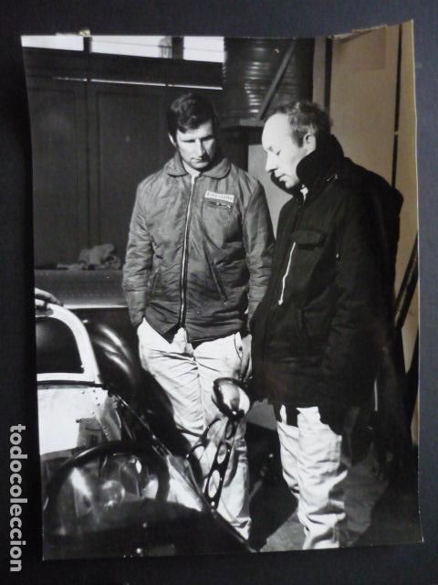 Antique Photography: JOHN SURTEES AUTOMOVILISTA AUTOMOVILISMO ANTIGUA FOTOGRAFIA 18 X 24 CM