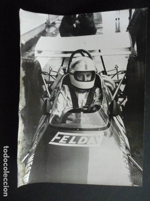 Antique Photography: JOHN SURTEES AUTOMOVILISTA AUTOMOVILISMO ANTIGUA FOTOGRAFIA 18 X 24 CM