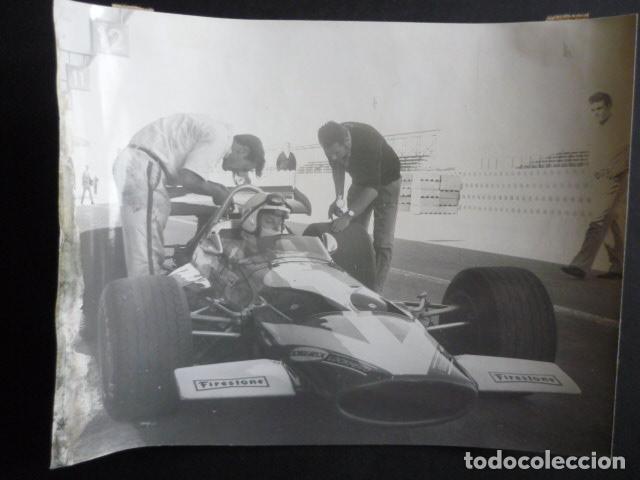 Antique Photography: JOHN SURTEES AUTOMOVILISTA AUTOMOVILISMO ANTIGUA FOTOGRAFIA 18 X 24 CM