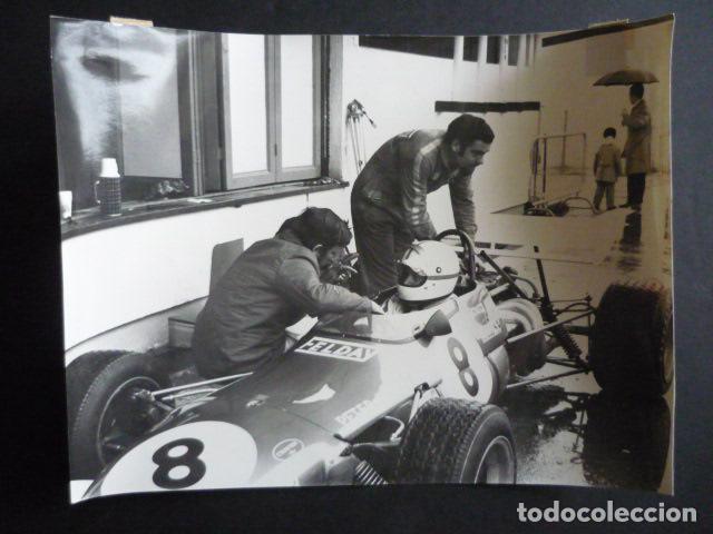 Antique Photography: JOHN SURTEES AUTOMOVILISTA AUTOMOVILISMO ANTIGUA FOTOGRAFIA 18 X 24 CM
