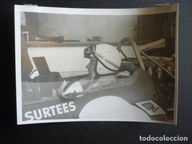 Antique Photography: JOHN SURTEES AUTOMOVILISTA AUTOMOVILISMO ANTIGUA FOTOGRAFIA 18 X 12 CM