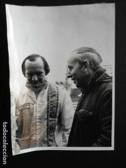 Antique Photography: JOHN SURTEES AUTOMOVILISTA AUTOMOVILISMO ANTIGUA FOTOGRAFIA 18 X 12 CM