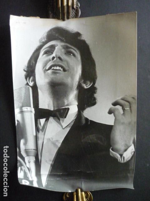 Antique Photography: GUY MARDEL CANTANTE FRANCES ANTIGUA FOTOGRAFIA 18 X 24 CM