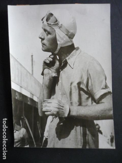 Antique Photography: BERND ROSEMEYER CORREDOR AUTOMOVISLISTA AUTOMOVILISMO ANTIGUA FOTOGRAFIA 12 X 18 CM