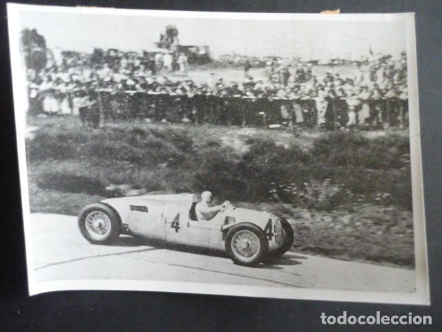 Antique Photography: BERND ROSEMEYER CORREDOR AUTOMOVISLISTA AUTOMOVILISMO ANTIGUA FOTOGRAFIA 12 X 18 CM