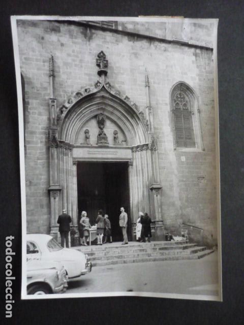 Fotografia antica: BARCELONA PARROQUIA SAN JUSTO ANTIGUA FOTOGRAFIA 13 X 18 CM