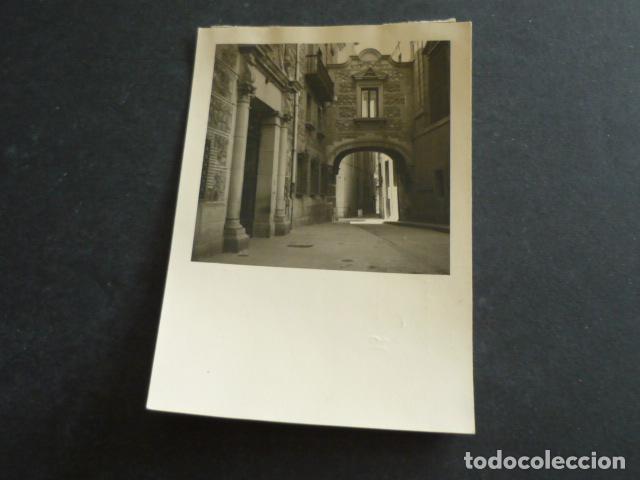 Alte Fotografie: MADRID PLAZA DE LA VILLA ANTIGUA FOTOGRAFIA 9 X 13 CM