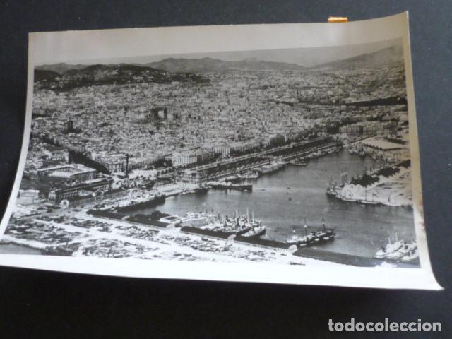 Alte Fotografie: BARCELONA EEL PUERTO ANTIGUA FOTOGRAFIA 15 X 20 CM