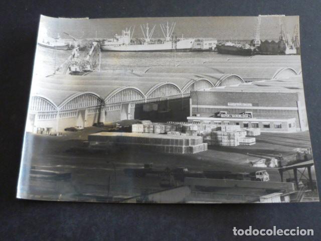 Antique Photography: BARCELONA ESCENA DEL PUERTO ANTIGUA FOTOGRAFIA 17 X 13 CM