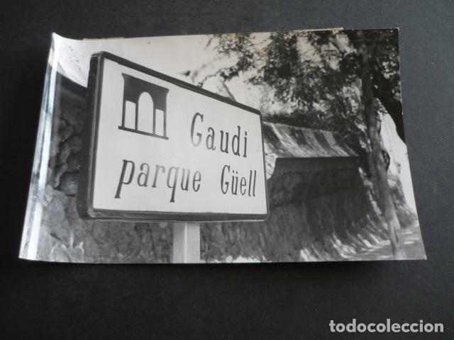 Fotografia antiga: BARCELONA PARQUE G&Uuml;ELL ANTIGUA FOTOGRAFIA 13 X 18 CM