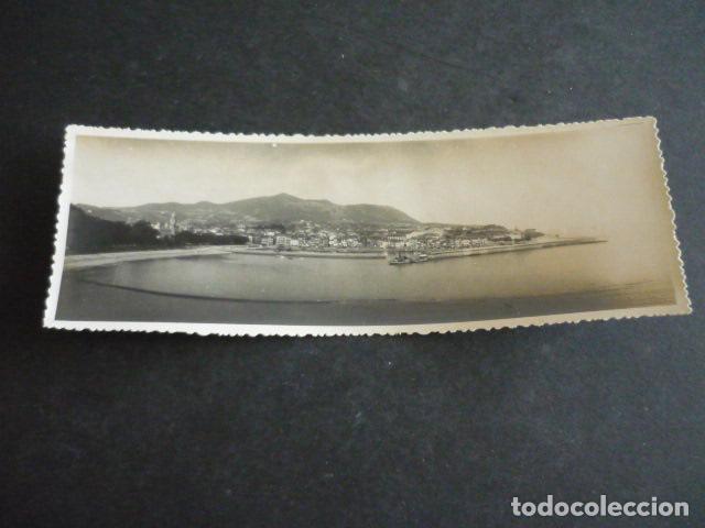 Antique Photography: VIZCAYA LOCALIDAD A IDENTIFICAR VISTA PANORAMICA HACIA 1920 ANTIGUA FOTOGRAFIA 6 X 18 CM