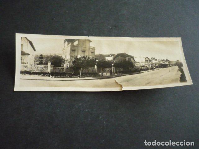 Antique Photography: SAN SEBASTIAN VISTA HACIA 1920 ANTIGUA FOTOGRAFIA 6 X 18 CM