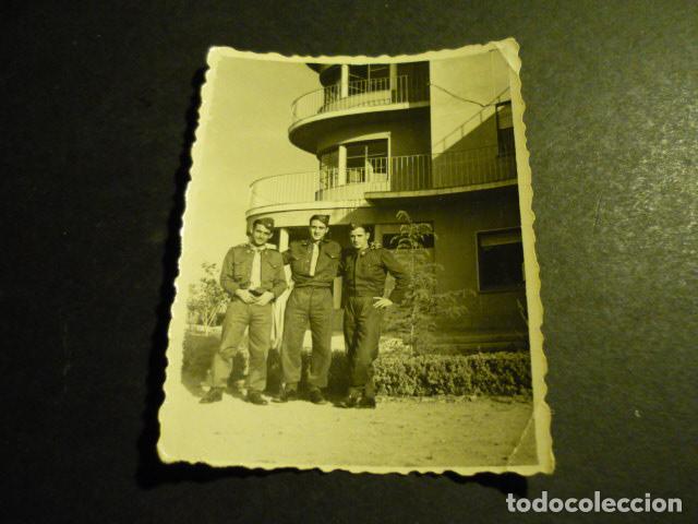 Fotograf&iacute;a antigua: SOLDADOS EJERCITO DEL AIRE ANTIGUA FOTOGRAFIA 7,5 X 6 CM