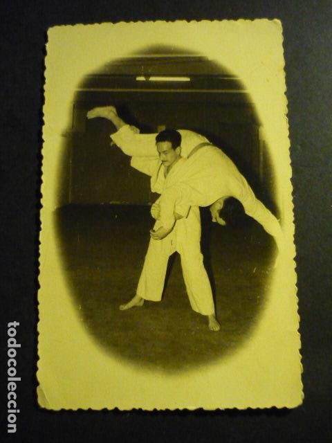 Antique Photography: LUCHADORES DE JUDO FOTOGRAFIA 9 X 13 CM