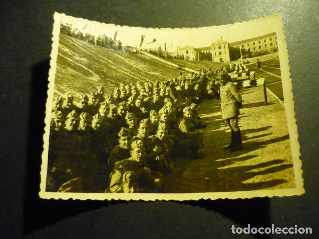 Fotograf&iacute;a antigua: ZARAGOZA ACADEMIA GENERAL MILITAR CADETES ANTIGUA FOTOGRAFIA 8,5 X 11,5 CM