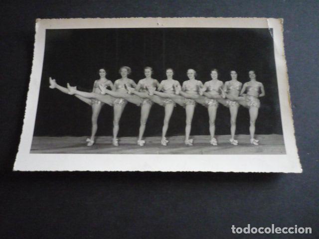 Antique Photography: THE EIGHTS LOCKETS GIRLS EX JACKSON GIRLS CABARET FRANCIA ANTIGUA FOTOGRAFIA 21 X 13 CM