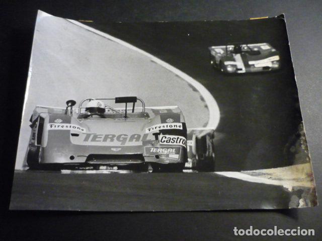 Fotograf&iacute;a antigua: JOSE MARIA JUNCADELLA CORREDOR AUTOMOVILISMO ANTIGUA FOTOGRAFIA ORIGINAL 18 X 24 CM