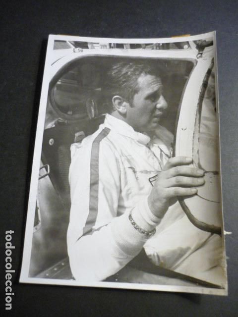 Fotograf&iacute;a antigua: JOSE MARIA JUNCADELLA CORREDOR AUTOMOVILISTA AUTOMOVILISMO ANTIGUA FOTOGRAFIA ORIGINAL 18 X 12 CM