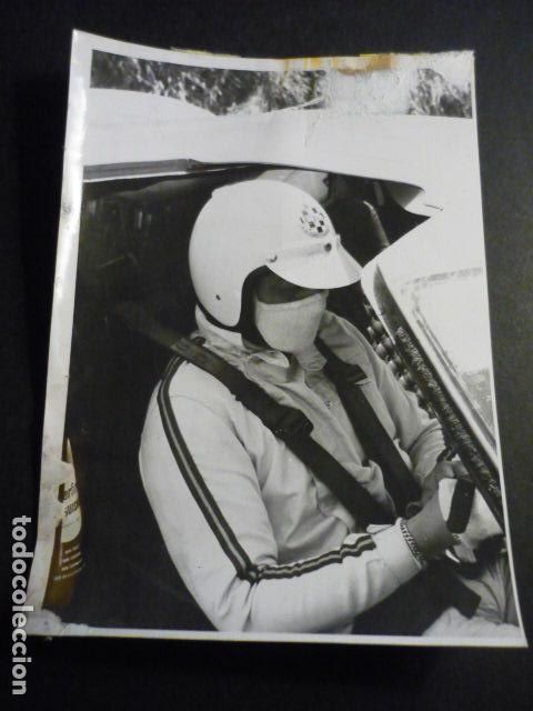 Fotograf&iacute;a antigua: JOSE MARIA JUNCADELLA CORREDOR AUTOMOVILISTA AUTOMOVILISMO ANTIGUA FOTOGRAFIA ORIGINAL 18 X 12 CM