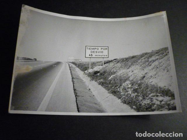 Photographie ancienne: ARANDA DE DUERO BURGOS CARRETERA ANTIGUA FOTOGRAFIA ORIGINAL 12 X 18 CM
