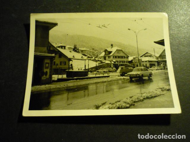 Fotografia antica: LOCALIDAD ALPINA A IDENTIFICAR ANTIGUA FOTOGRAFIA 7,5 X 10,5 CM