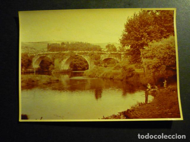 Antique Photography: PUENTE ARCE CANTABRIA PUENTE Y LAVANDERAS FOTOGRAFIA A&Ntilde;OS 50 10 X 14,5 CM
