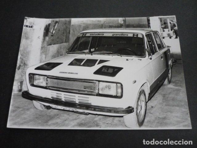 Alte Fotografie: AUTOMOVIL DE JULIO GARCIA CORREDOR AUTOMOVILISMO ANTIGUA FOTOGRAFIA ORIGINAL 13 X 18 CM