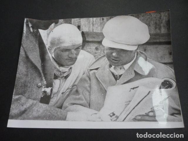 Antique Photography: RUDOLF CARACCIOLA CORREDOR AUTOMOVILISMO ANTIGUA FOTOGRAFIA ORIGINAL 18 X 24 CM