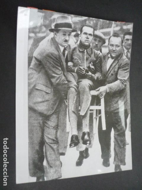 Antique Photography: RUDOLF CARACCIOLA CORREDOR AUTOMOVILISMO ANTIGUA FOTOGRAFIA ORIGINAL 18 X 24 CM