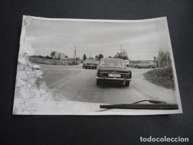 Antique Photography: INFRACCION EN CARRETERA ANTIGUA FOTOGRAFIA 12 X 17 CM