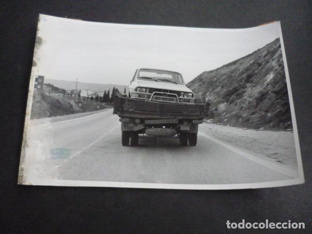 Antique Photography: CIRCULACION EN CARRETERA ANTIGUA FOTOGRAFIA 12 X 17 CM