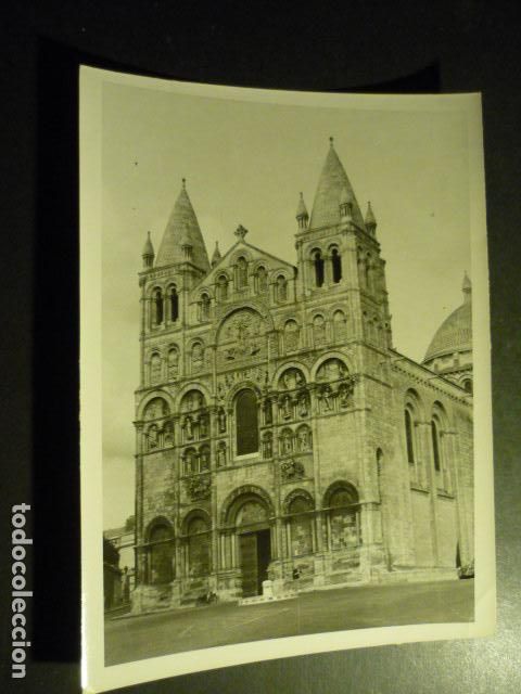 Antique Photography: ANGULEMA FRANCIA CATEDRAL ANTIGUA FOTOGRAFIA 15,5 X 21,5 CM
