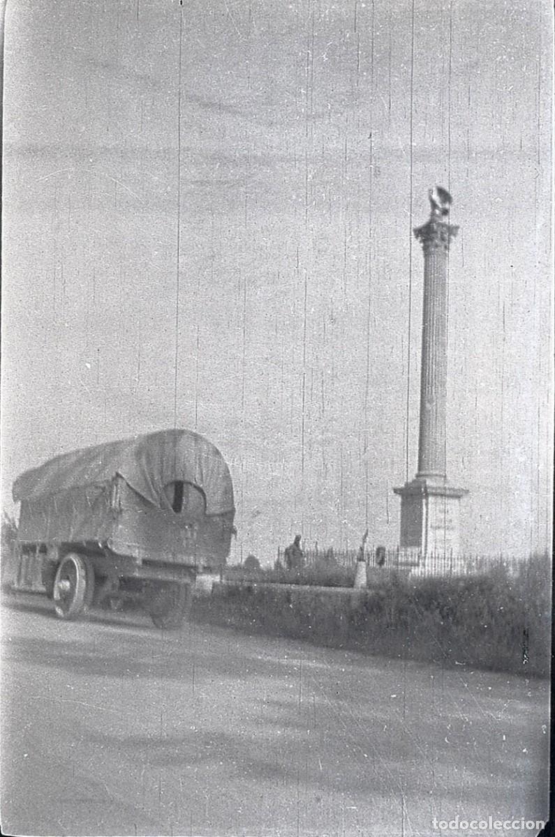 Fotograf&iacute;a antigua: PRIMERA GUERRA MUNDIAL MILITARES COCHES LOTE DE 13 NEGATIVOS TAMA&Ntilde;O 6 X 4 CM.