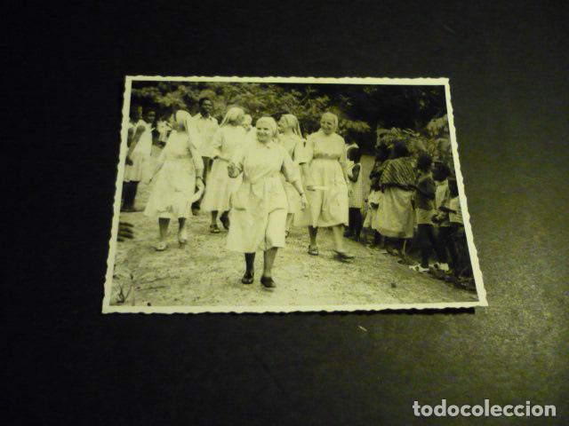 Antique Photography: GRUPO DE MONJAS MISIONERAS ANTIGUA FOTOGRAFIA 8 X 11 CM