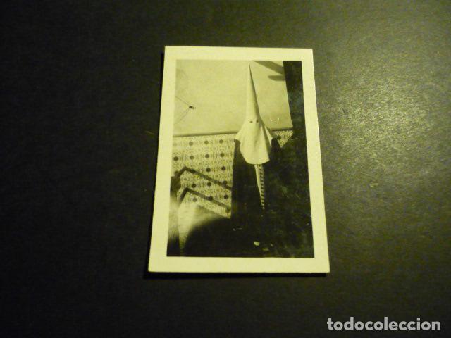 Antique Photography: CREVILLENTE ALICANTE COFRADE SEMANA SANTA ANTIGUA FOTOGRAFIA 4,5 X 7 CM