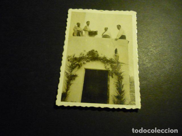 Fotograf&iacute;a antigua: CREVILLENTE ALICANTE GRUPO DE AMIGOS ANTIGUA FOTOGRAFIA 8,5 X 6 CM