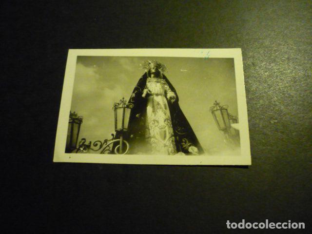 Fotograf&iacute;a antigua: CREVILLENTE ALICANTE SEMANA SANTA PASO ANTIGUA FOTOGRAFIA 7 X 4.5 CM