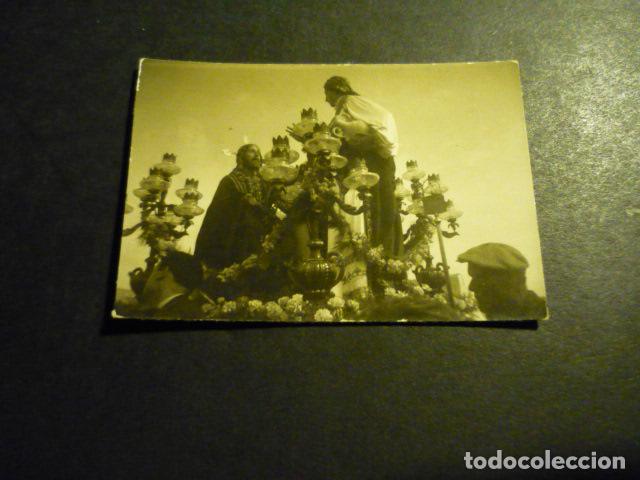 Fotograf&iacute;a antigua: CREVILLENTE ALICANTE SEMANA SANTA PASO ANTIGUA FOTOGRAFIA 6 X 4 CM
