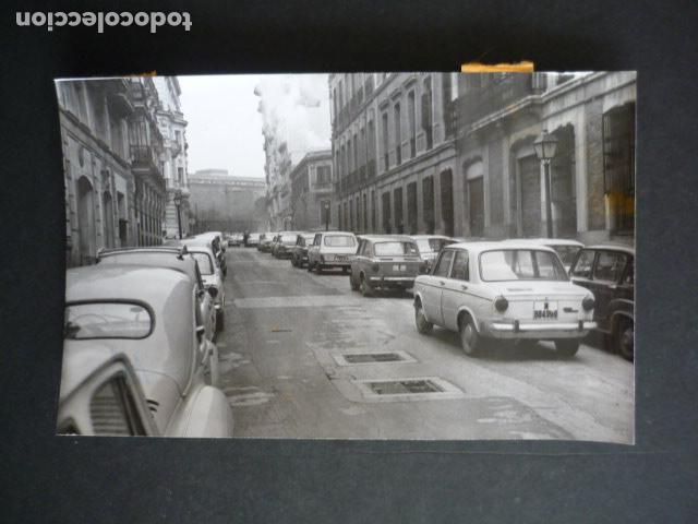 Antique Photography: MADRID AUTOMOVILES TRAFICO URBANO ANTIGUA FOTOGRAFIA ORIGINAL 18 X 12 CM