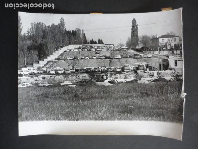 Alte Fotografie: ARAVACA MADRID DEPOSITO AUTOMOVILES ANTIGUA FOTOGRAFIA ORIGINAL 18 X 24 CM